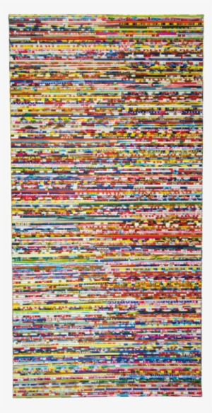 Nona Recycled Wall Art - Orange