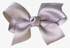 Image Of Antique Silver Bow Medium - Silver