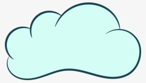 5 Cartoon Clouds - Portable Network Graphics