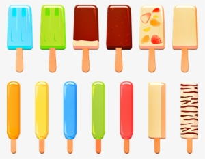 Popsicle, Ice Pop, Strawberry, Chocolate - Ice Pop