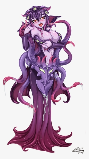 905kib, 841x1509, Mindflayer - Female Mind Flayer