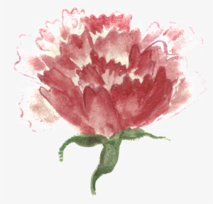 This Graphics Is Expand The Bouquet Transparent Decorative - Watercolor Mit Blumen Auf Schwarzem #2 Untersetzer