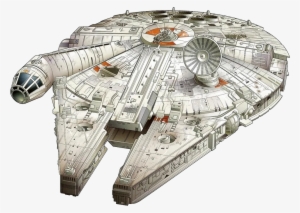 Star Wars Millennium Falcon Clipart - Star Wars Ships Sketches