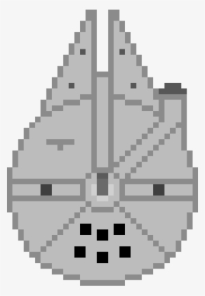Millenniumfalcon - Pixel Millennium Falcon