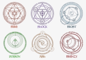 Rune Magic Hd At Skyrim Nexus - Skyrim Magic Symbols