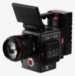 Scarlet W Weapon Body With V Lock - Red Camera Scarlet W