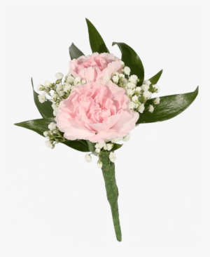 Pink Mini Carnation Boutonniere - Carnation Boutonniere