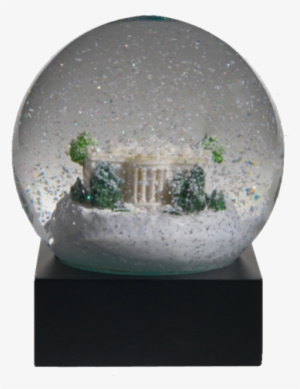 This Snow Globe Celebrates The Historic White House, - Snow Globe House Png