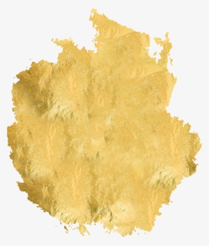 Use - Gold Watercolor Splatter Png