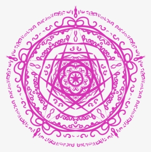 Pink Magic Circle Transparent