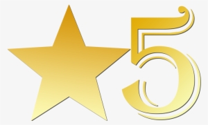 5 Star Image - 5 Stars Clipart