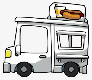 Food Truck Clipart - Cartoon Food Truck Png
