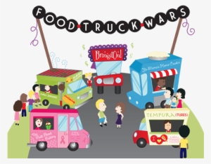 The Tastiest War Zone - Food Trucks Png