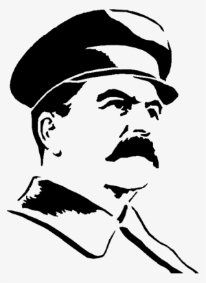 Stalin Black And White Drawing