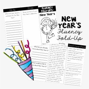 My Class Will Be Using This Fluency Fold Up™ To Read - Illustration