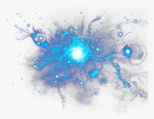 Report Abuse - Destellos De Luz Azul Png