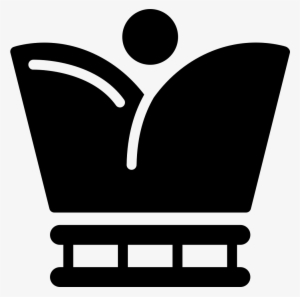 Royal Crown Variant Silhouette With Circle Shape Comments - Silhouette