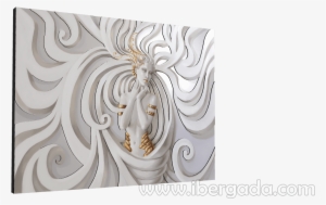 Marca - Art-digital - Fotobehang 3d, Modern | Goud | 312x219cm