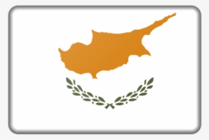 Flag Of Cyprus National Flag British Cyprus - Flag With Country Map