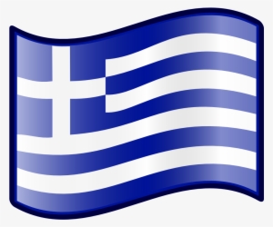 Greek Clipart Greek Flag - Bandera De Grecia Png