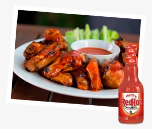 Buffalo Chicken Wings - Franks Red Hot Original Cayenne Pepper Sauce 148ml