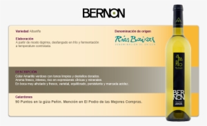 Albarino Bernon Bodega Aquitania 2014