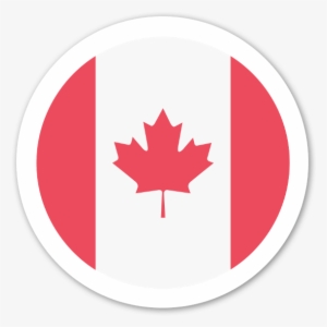 Canada Flag Sticker - Canada Flag Ball