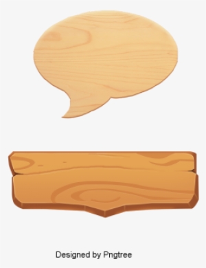 Simple Cartoon Wood Material Design, Simple, Wood, - Design