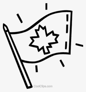 Canadian Flag Royalty Free Vector Clip Art Illustration - Illustration