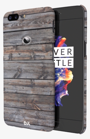 Dailyobjects Wooden Planks Case Cover For Oneplus 5t