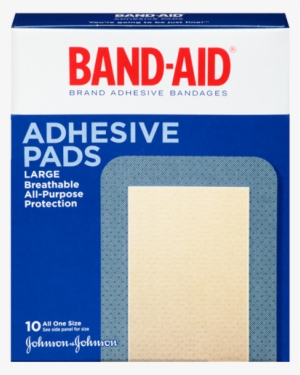 Step 3 - Protect - Johnson And Johnson Band Aid Extra Large Pad Bandage