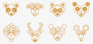 Hexagon Animals - Bear Hexagon