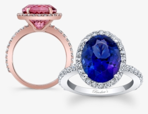 Fine Jewelry - Amethyst Engagement Ring Diamonds