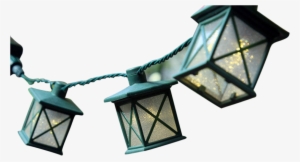 Solar Led Colonial Lantern String Lights - Set Of 10 Colonial Lantern Led String Lights - Warm