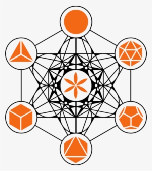 Flower Life Merkaba, Mathematics Universe Star, And - Metatron Cube