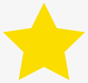 Yellow Star With Black Background