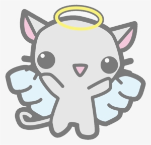 Kawaii Cat By Misskatv On Deviantart Graphic Library - Cat Kawaii Png