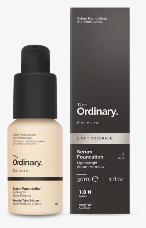 Serum Foundation - Ordinary. Coverage Foundation 1.1n