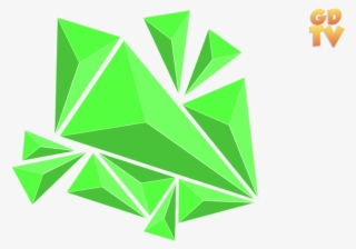 Geometric Shape Png High-quality Image - Green Geometric Shapes Png