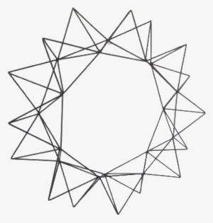 Geometric Wreath Ii - Geometric Wreath Png