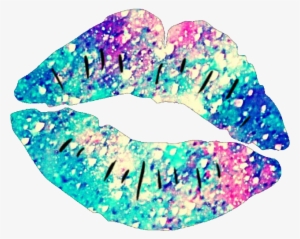 Ftestickers Lips Stickers Glitter Sparkle - Lip