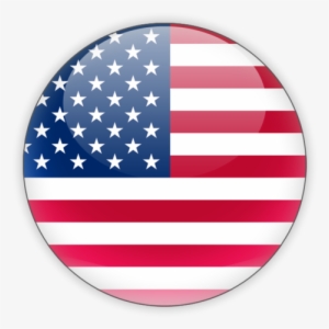 Cliquez Ici Pour La Version Française Click Here For - Us Flag Icon Round