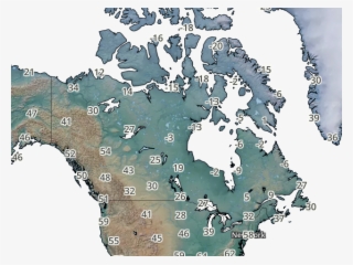 Canada Temperatures Map - Map