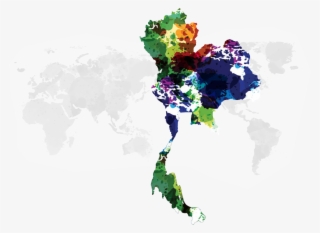 Thailand - World Map