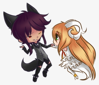 Anime Wolf And Sheep