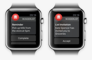 Designing Wunderlist For Apple Watch From Benedikt - Wunderlist Apple Watch