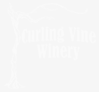 Curling Vine Winery Logo - Throw Pillow