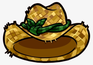 Cowboy Hat Clipart Club Penguin - Farmers Hat Clipart Png