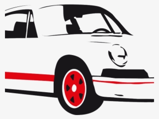 Mustang Clipart Car Outline - Sports Car Clipart Png