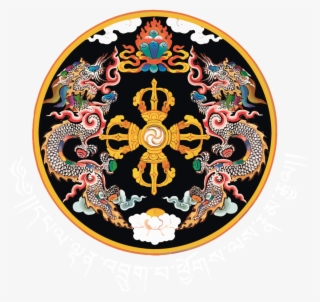 Bhutan Logo - National Emblem Of Bhutan
